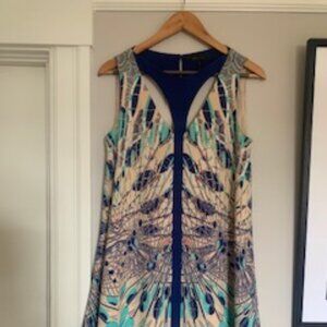 BCBGMaxAzria geometric dress size XS